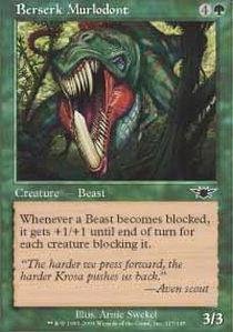 Magic: the Gathering - Berserk Murlodont - Legions - Foil : Amazon